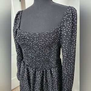 MISSGUIDED POLKA-DOT DRESS